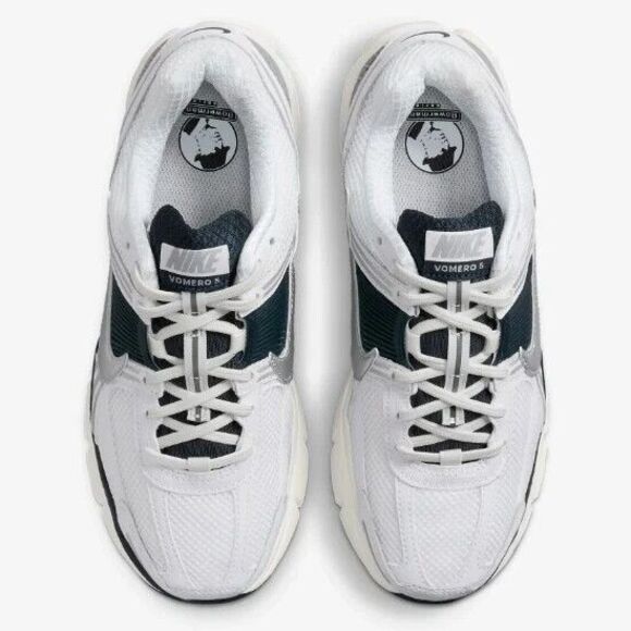 9.5W / 8M - [NEW] Women's Nike Zoom Vomero 5 Shoes 'White' HV2412-100 - Picture 4 of 10